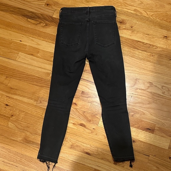 Abercrombie & Fitch Black Distressed Skinny Jeans - Picture 3 of 3